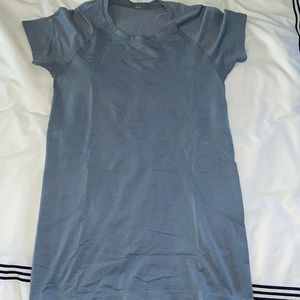 Swiftly Tech Short Sleeve Chambray